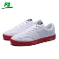 2018 summer men's flat men's shoes breathable white shoes